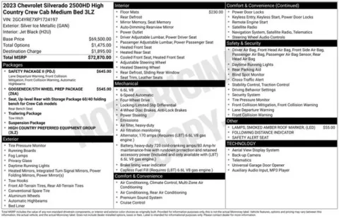 More photos of 2023 Chevrolet Silverado 2500HD High Country at Graff Chevrolet, INC., MI