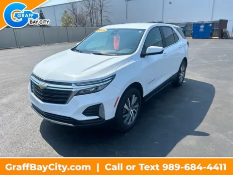 White 2024 Chevrolet Equinox LT for sale in Bay City, MI