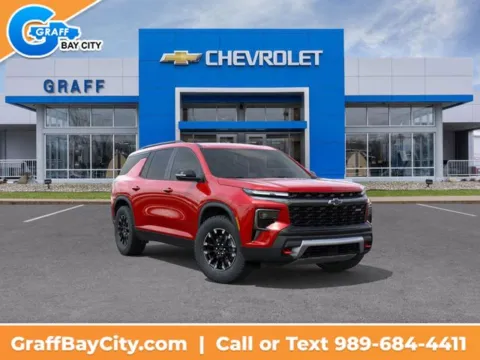 Red 2026 Chevrolet Traverse Z71 for sale in Bay City, MI
