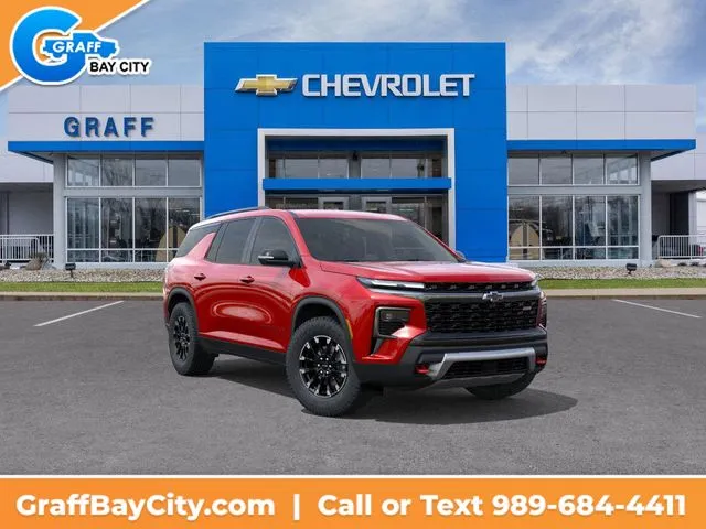 Red 2026 Chevrolet Traverse Z71 for sale in Bay City, MI
