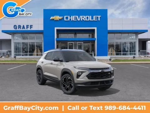 White 2026 Chevrolet TrailBlazer RS for sale in Bay City, MI