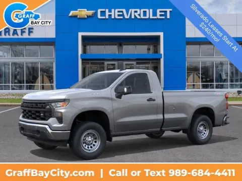 Photos of 2026 Chevrolet Silverado 1500 WT for sale in Bay City, MI at Graff Chevrolet, INC.