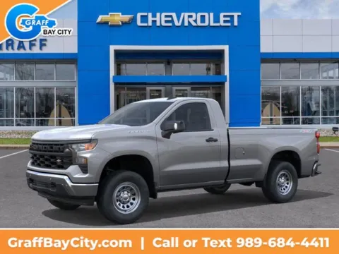 Photos of 2026 Chevrolet Silverado 1500 WT for sale in Bay City, MI at Graff Chevrolet, INC.