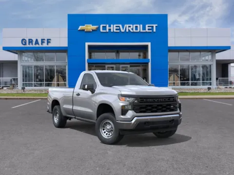 Gray 2026 Chevrolet Silverado 1500 WT for sale in Bay City, MI
