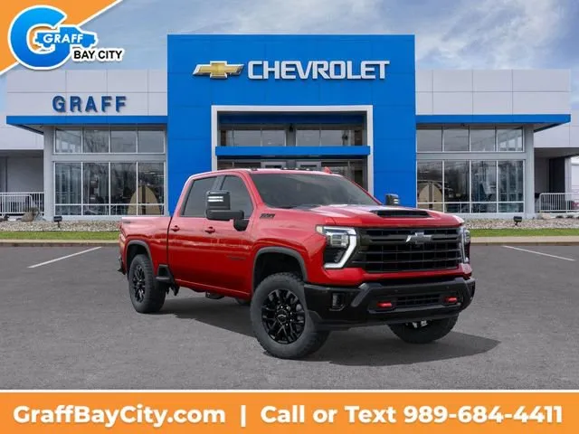 Red 2026 Chevrolet Silverado 2500 HD LTZ for sale in Bay City, MI