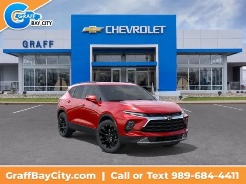 Red 2026 Chevrolet Blazer 3LT for sale in Bay City, MI