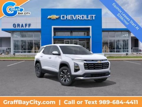 White 2026 Chevrolet Equinox LT for sale in Bay City, MI