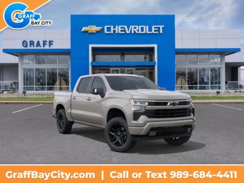 White 2026 Chevrolet Silverado 1500 RST for sale in Bay City, MI