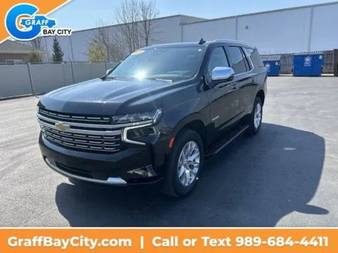 Black 2023 Chevrolet Tahoe Premier for sale in Bay City, MI