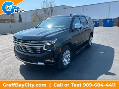 Black 2023 Chevrolet Tahoe Premier for sale in Bay City, MI