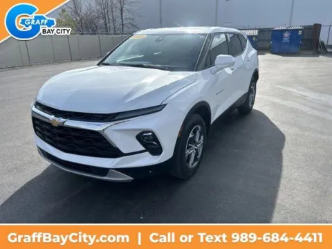 White 2024 Chevrolet Blazer 2LT for sale in Bay City, MI