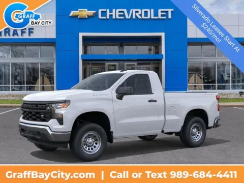 Photos of 2026 Chevrolet Silverado 1500 WT for sale in Bay City, MI at Graff Chevrolet, INC.