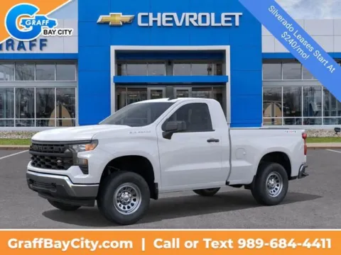 Photos of 2026 Chevrolet Silverado 1500 WT for sale in Bay City, MI at Graff Chevrolet, INC.