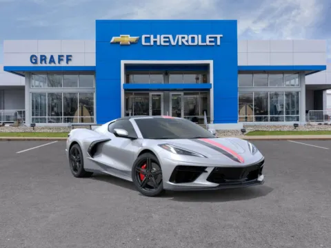 Silver 2026 Chevrolet Corvette Stingray 3LT for sale in Bay City, MI