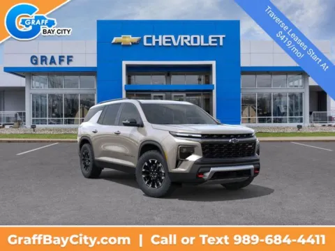 Gray 2026 Chevrolet Traverse Z71 for sale in Bay City, MI