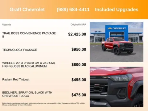 More photos of 2026 Chevrolet Colorado Trail Boss at Graff Chevrolet, INC., MI