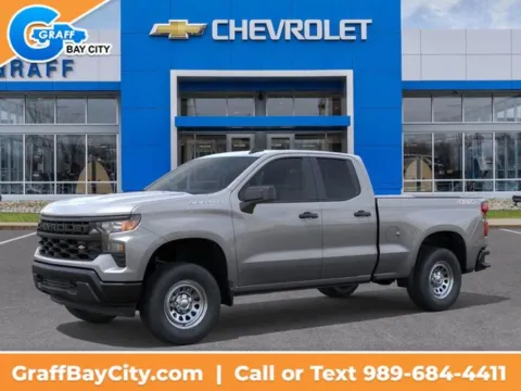 Photos of 2026 Chevrolet Silverado 1500 WT for sale in Bay City, MI at Graff Chevrolet, INC.