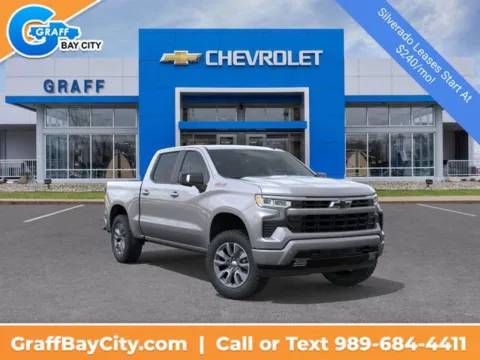 Gray 2026 Chevrolet Silverado 1500 RST for sale in Bay City, MI