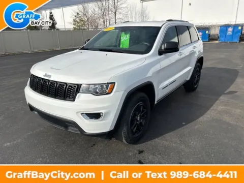 White 2019 Jeep Grand Cherokee Laredo E 4x4 for sale in Bay City, MI