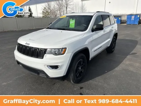 White 2019 Jeep Grand Cherokee Laredo E 4x4 for sale in Bay City, MI