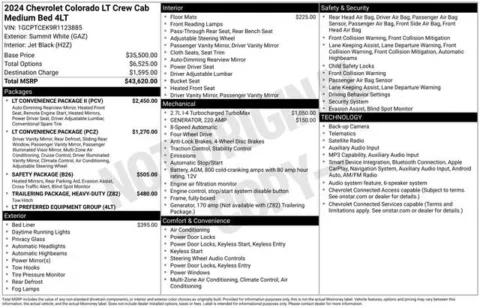 More photos of 2024 Chevrolet Colorado LT at Graff Chevrolet, INC., MI