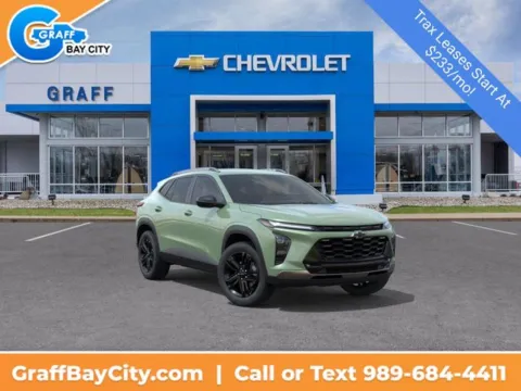 Green 2026 Chevrolet Trax ACTIV for sale in Bay City, MI