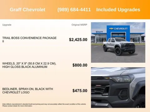More photos of 2026 Chevrolet Colorado Trail Boss at Graff Chevrolet, INC., MI