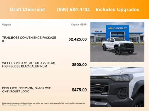 More photos of 2026 Chevrolet Colorado Trail Boss at Graff Chevrolet, INC., MI