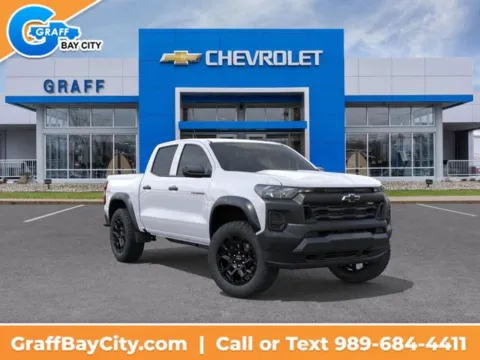 White 2026 Chevrolet Colorado Trail Boss for sale in Bay City, MI