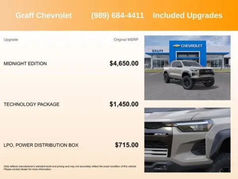 More photos of 2026 Chevrolet Colorado ZR2 at Graff Chevrolet, INC., MI