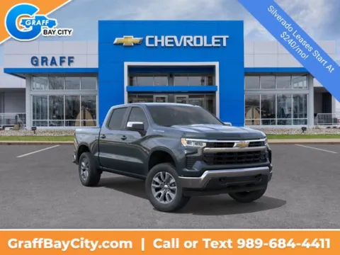Gray 2026 Chevrolet Silverado 1500 LT for sale in Bay City, MI