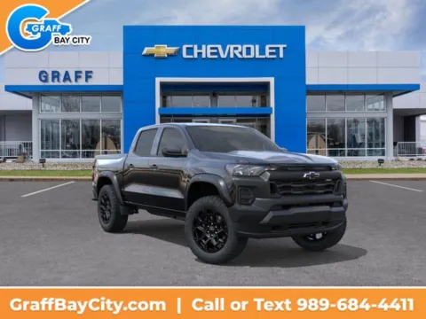 Black 2026 Chevrolet Colorado Trail Boss for sale in Bay City, MI