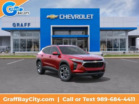 Red 2026 Chevrolet Trax LT for sale in Bay City, MI