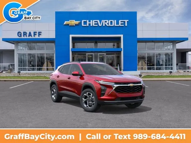 Red 2026 Chevrolet Trax LT for sale in Bay City, MI