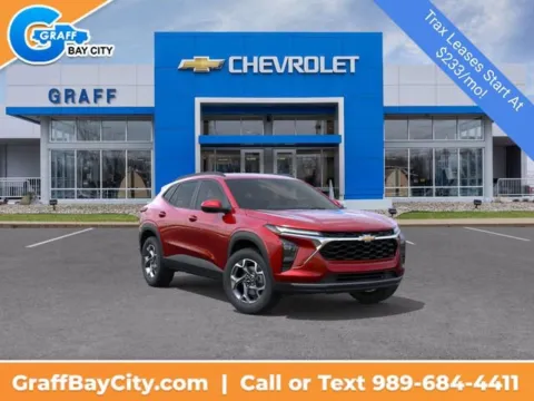 Red 2026 Chevrolet Trax LT for sale in Bay City, MI