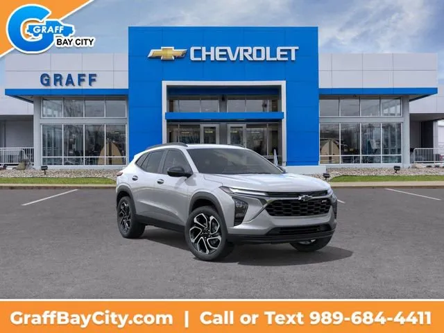 Gray 2026 Chevrolet Trax 2RS for sale in Bay City, MI