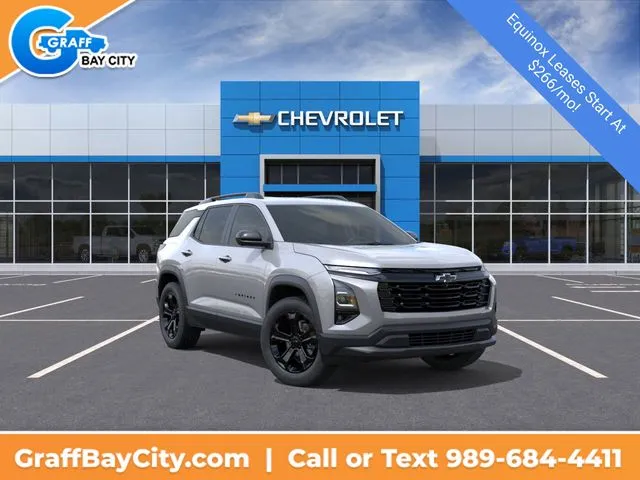 Gray 2026 Chevrolet Equinox LT for sale in Bay City, MI