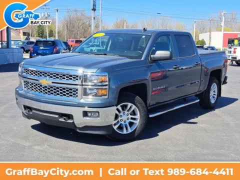 Gray 2014 Chevrolet Silverado 1500 LT for sale in Bay City, MI