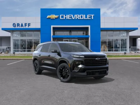 Black 2026 Chevrolet Traverse LT for sale in Bay City, MI