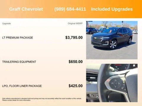 More photos of 2023 Chevrolet Traverse LT Leather at Graff Chevrolet, INC., MI