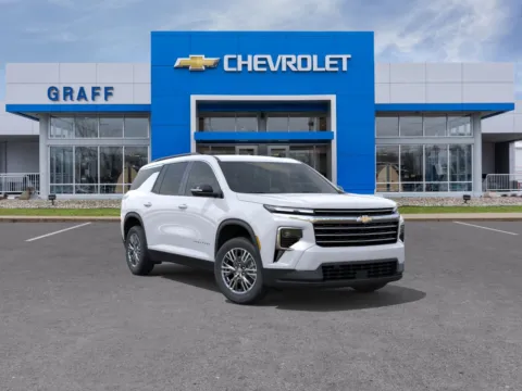 White 2026 Chevrolet Traverse LT for sale in Bay City, MI