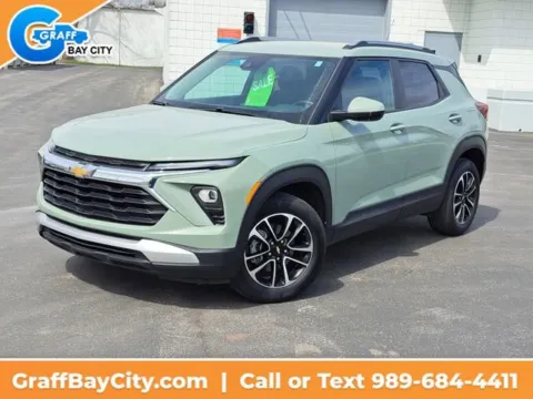 Green 2025 Chevrolet Trailblazer LT for sale in Bay City, MI