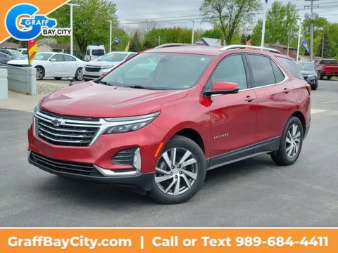 Red 2024 Chevrolet Equinox Premier for sale in Bay City, MI