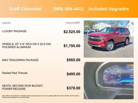 More photos of 2023 Chevrolet Tahoe LT at Graff Chevrolet, INC., MI