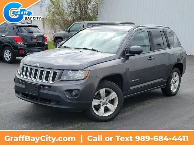 Gray 2016 Jeep Compass Sport for sale in Bay City, MI
