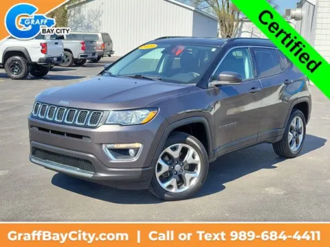 Gray 2020 Jeep Compass Limited for sale in Bay City, MI