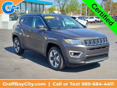 Photos of 2020 Jeep Compass Limited for sale in Bay City, MI at Graff Chevrolet, INC.