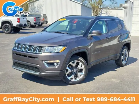 Gray 2020 Jeep Compass Limited for sale in Bay City, MI