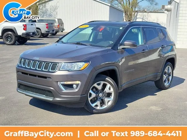 Gray 2020 Jeep Compass Limited for sale in Bay City, MI