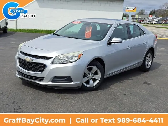 Silver 2015 Chevrolet Malibu LT for sale in Bay City, MI